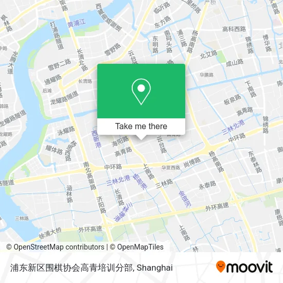 浦东新区围棋协会高青培训分部 map