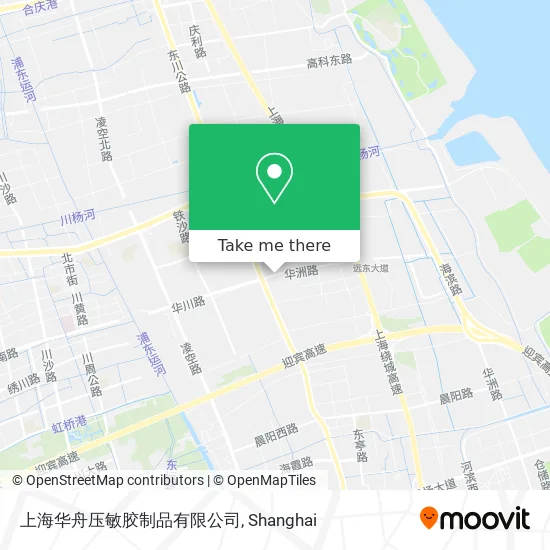上海华舟压敏胶制品有限公司 map