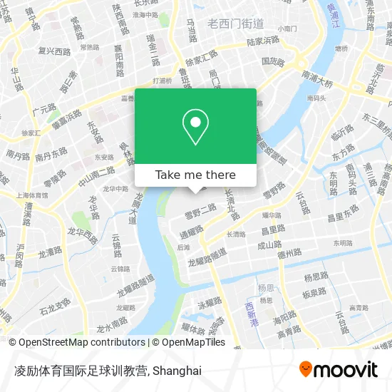 凌励体育国际足球训教营 map