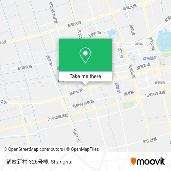 解放新村-326号楼 map