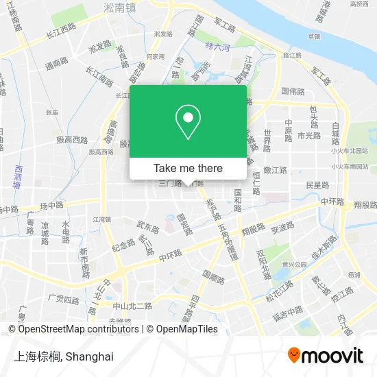 上海棕榈 map