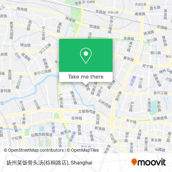 扬州菜饭骨头汤(棕榈路店) map