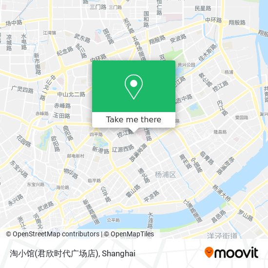 淘小馆(君欣时代广场店) map