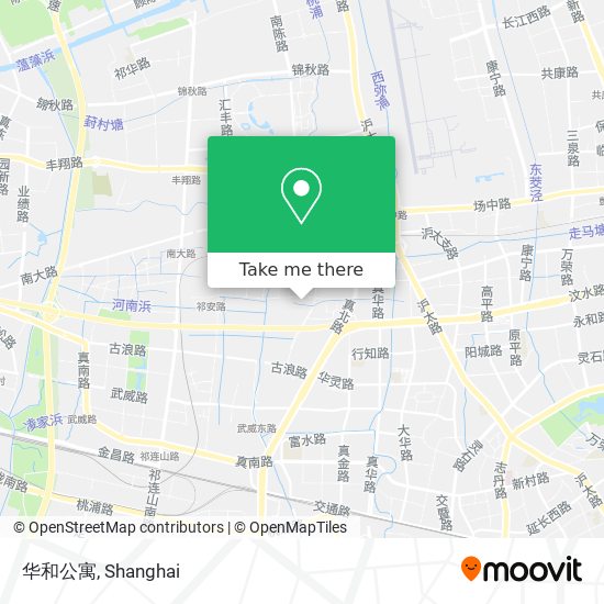 华和公寓 map