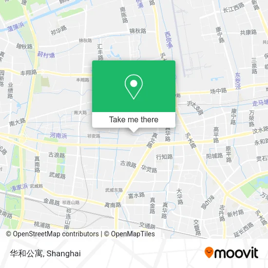 华和公寓 map