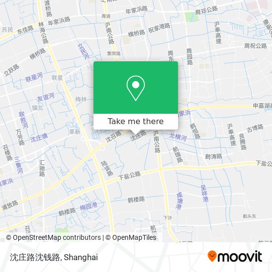 沈庄路沈钱路 map