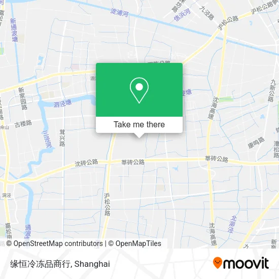 缘恒冷冻品商行 map