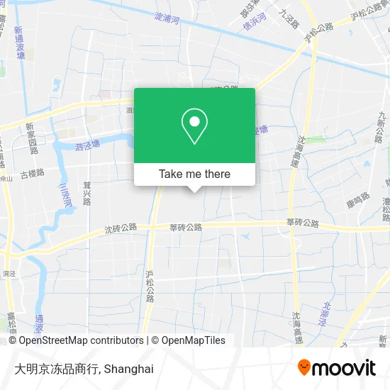 大明京冻品商行 map