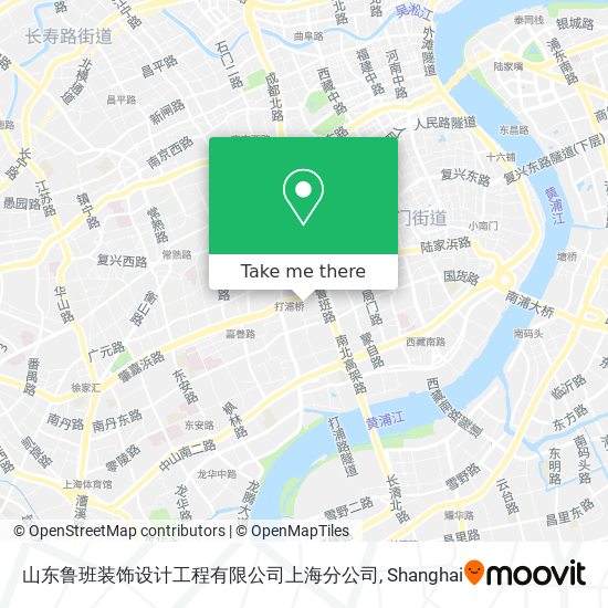 山东鲁班装饰设计工程有限公司上海分公司 map