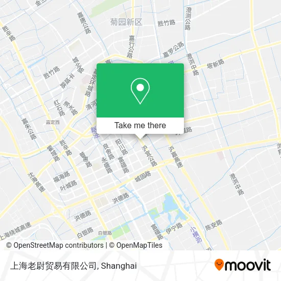 上海老尉贸易有限公司 map