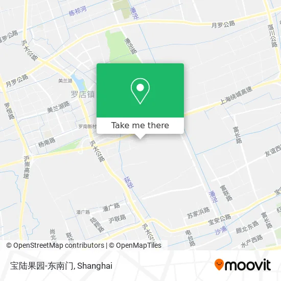 宝陆果园-东南门 map