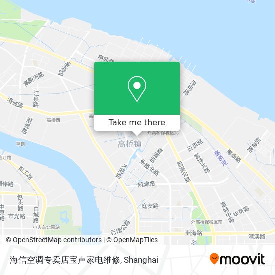 海信空调专卖店宝声家电维修 map