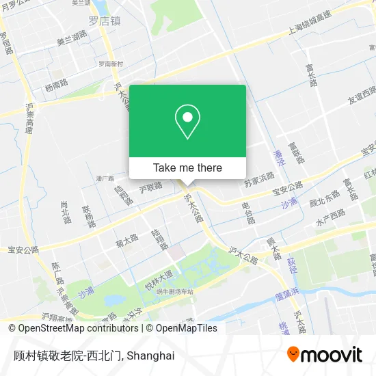 顾村镇敬老院-西北门 map