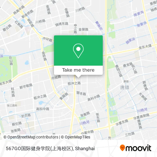 567GO国际健身学院(上海校区) map