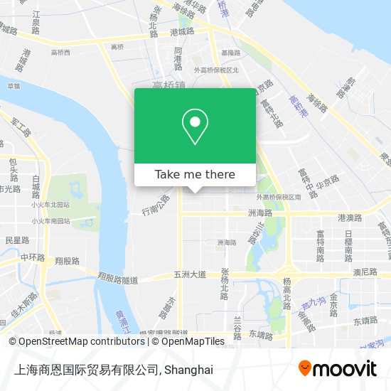上海商恩国际贸易有限公司 map