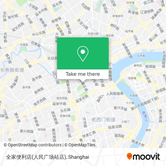 全家便利店(人民广场站店) map