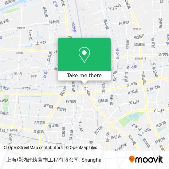 上海瑾汭建筑装饰工程有限公司 map