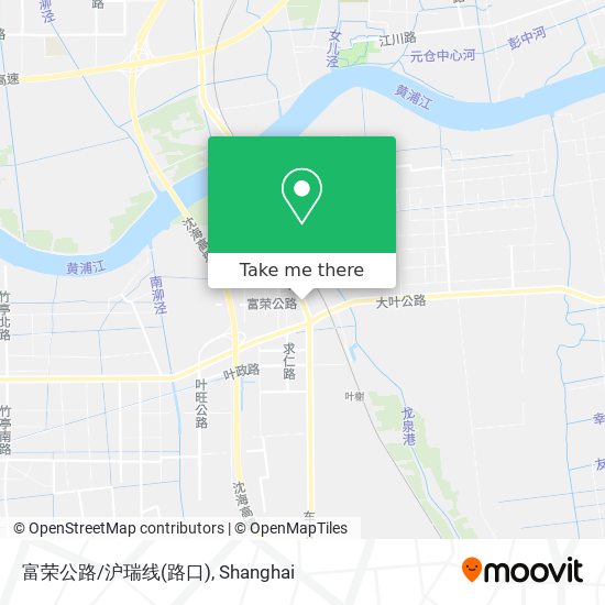 富荣公路/沪瑞线(路口) map