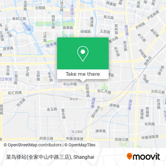 菜鸟驿站(全家中山中路三店) map