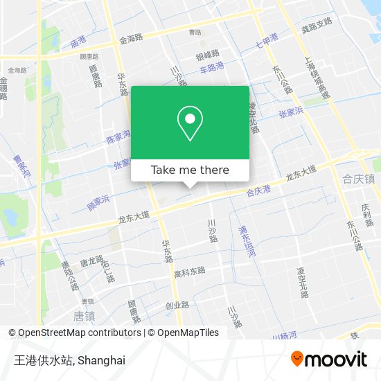 王港供水站 map