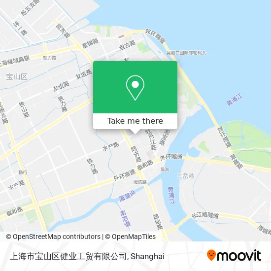 上海市宝山区健业工贸有限公司 map