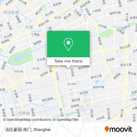 汤臣豪园-南门 map