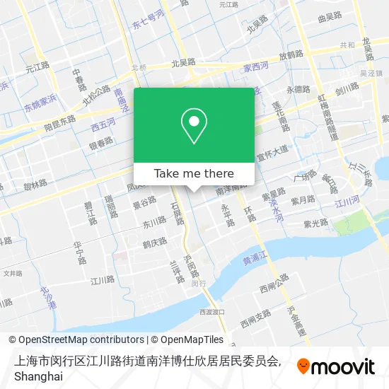 上海市闵行区江川路街道南洋博仕欣居居民委员会 map