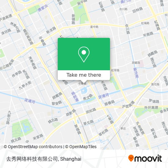 去秀网络科技有限公司 map