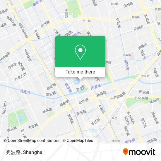 秀波路 map