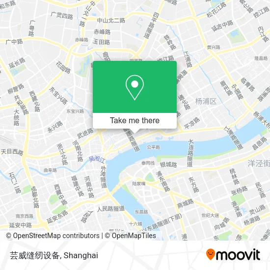 芸威缝纫设备 map