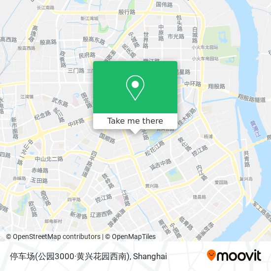 停车场(公园3000·黄兴花园西南) map