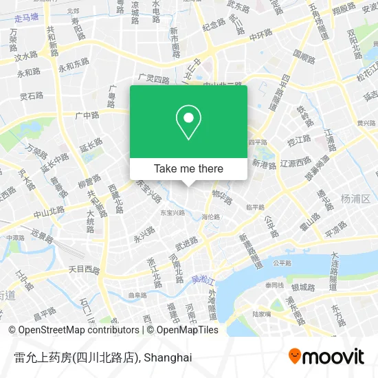 雷允上药房(四川北路店) map