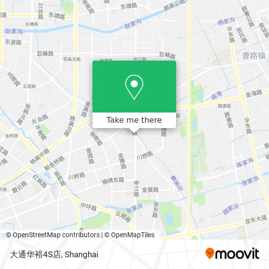 大通华裕4S店 map