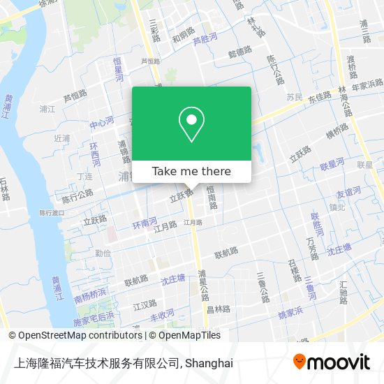 上海隆福汽车技术服务有限公司 map
