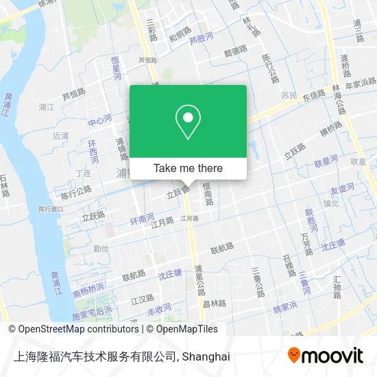 上海隆福汽车技术服务有限公司 map