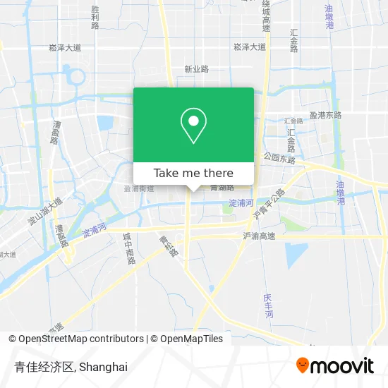 青佳经济区 map