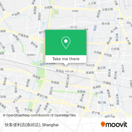 快客便利店(南祁店) map