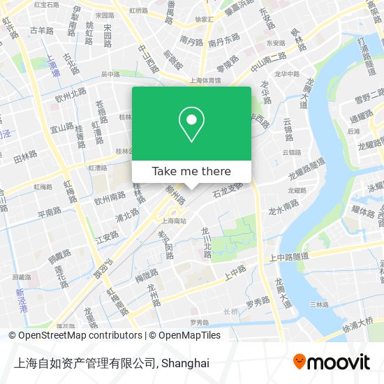 上海自如资产管理有限公司 map