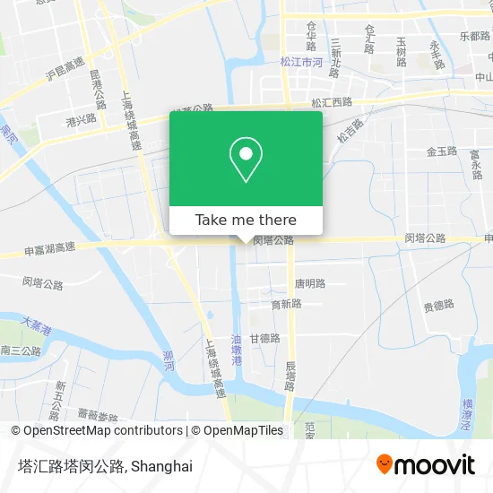 塔汇路塔闵公路 map