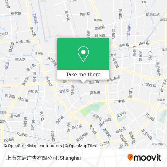 上海东启广告有限公司 map