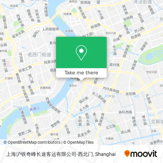 上海沪铁奇峰长途客运有限公司-西北门 map