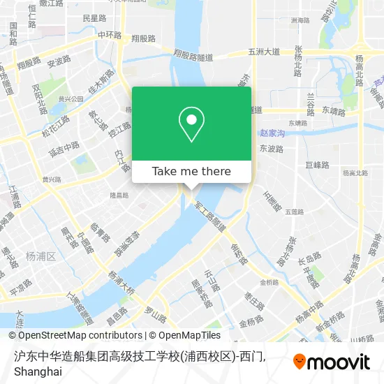 沪东中华造船集团高级技工学校(浦西校区)-西门 map