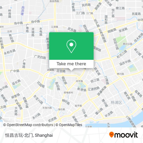 恒昌古玩-北门 map