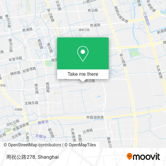 周祝公路278 map