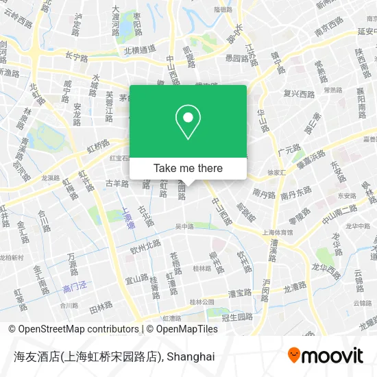 海友酒店(上海虹桥宋园路店) map
