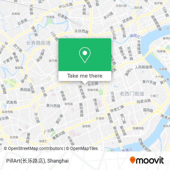 PillArt(长乐路店) map