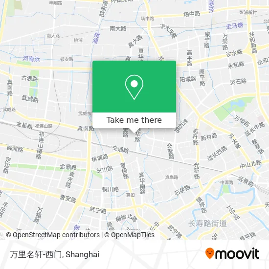 万里名轩-西门 map