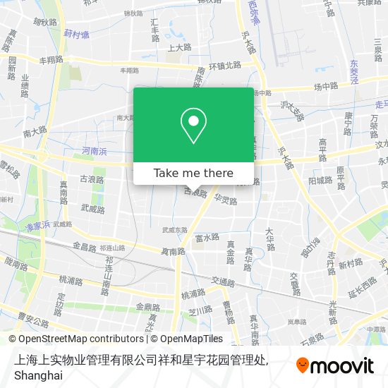 上海上实物业管理有限公司祥和星宇花园管理处 map
