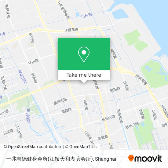 一兆韦德健身会所(江镇天和湖滨会所) map