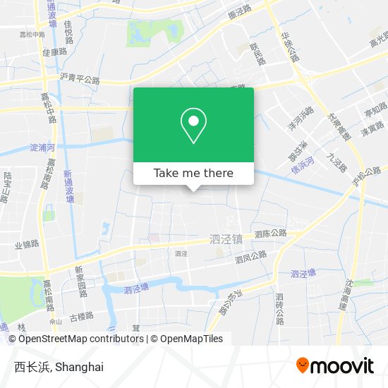 西长浜 map